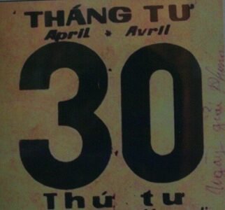 Lịch 30 Tháng 4 năm 1975