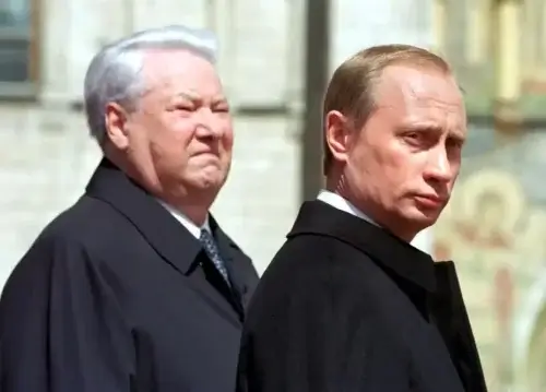 Putin và Yeltsin